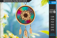 Suncatcher Laser Cut | Window Décor | Reflective Suncatcher Product Image 1