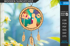 Suncatcher Laser Cut | Window Décor | Reflective Suncatcher Product Image 1