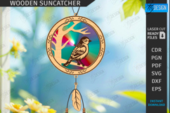 Wood Suncatchers Laser Cut Bundle|Reflective Suncatchers SVG Product Image 7