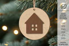 Christmas Tree Ornaments Bundle Laser Cut. Christmas SVG Product Image 4