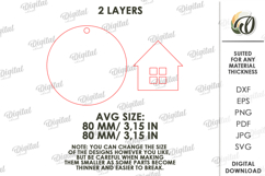 Christmas Tree Ornaments Bundle Laser Cut. Christmas SVG Product Image 5