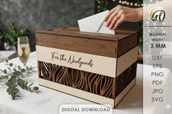 Wedding Card Boxes Bundle Laser Cut. Money Box SVG Product Image 4