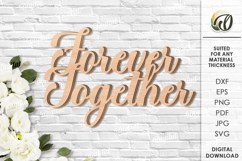 Wedding Decor Laser Cut. Wooden Decor SVG Product Image 1