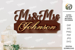 Wedding Decors Bundle Laser Cut. Wooden Decor SVG Product Image 11
