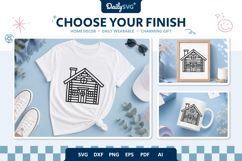 Wooden Winter Cabin SVG Product Image 2