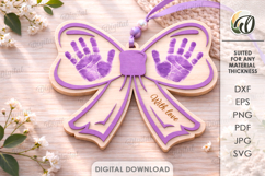 3D Mother's Day Ornaments Bundle Laser Cut. Gift For Mom SVG Product Image 13