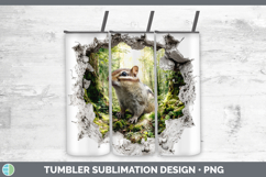 GorgeousWoodland 3D Hole Tumbler design.