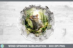 GorgeousWoodland 3D Hole Wind Spinner design.