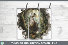 GorgeousWoodland 3D Hole Tumbler design.