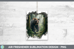 GorgeousWoodland 3D Hole Air Freshener design.