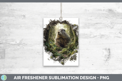 GorgeousWoodland 3D Hole Air Freshener design.