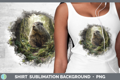 GorgeousWoodland 3D Hole Shirt design.