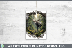 GorgeousWoodland 3D Hole Air Freshener design.