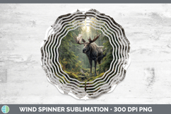 GorgeousWoodland 3D Hole Wind Spinner design.