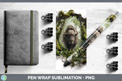 GorgeousWoodland 3D Hole Pen Wrap design.