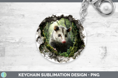 GorgeousWoodland 3D Hole Keychain design.