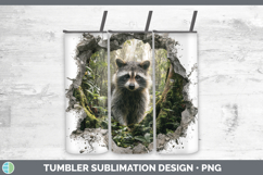 GorgeousWoodland 3D Hole Tumbler design.