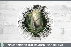 GorgeousWoodland 3D Hole Wind Spinner design.