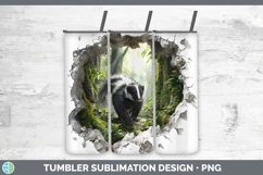 GorgeousWoodland 3D Hole Tumbler design.