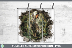 GorgeousWoodland 3D Hole Tumbler design.