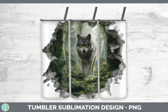 GorgeousWoodland 3D Hole Tumbler design.