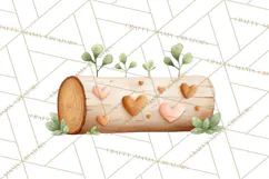 Woodland Nursery Clipart, Pastel Forest Animals PNG Product Image 2