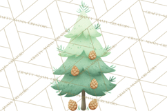 Woodland Nursery Clipart, Pastel Forest Animals PNG Product Image 4