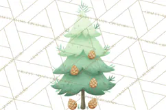 Woodland Nursery Clipart, Pastel Forest Animals PNG Product Image 4