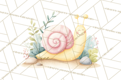Woodland Nursery Clipart, Pastel Forest Animals PNG Product Image 5