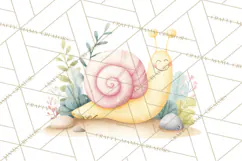 Woodland Nursery Clipart, Pastel Forest Animals PNG Product Image 5