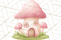 Woodland Nursery Clipart, Pastel Forest Animals PNG Product Image 3