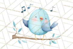 Woodland Nursery Clipart, Pastel Forest Animals PNG Product Image 5