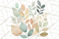 Woodland Nursery Clipart, Pastel Forest Animals PNG Product Image 3