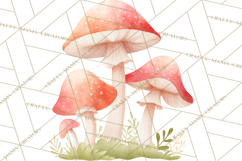 Woodland Nursery Clipart, Pastel Forest Animals PNG Product Image 4