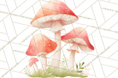 Woodland Nursery Clipart, Pastel Forest Animals PNG Product Image 4