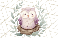 Woodland Nursery Clipart, Pastel Forest Animals PNG Product Image 3