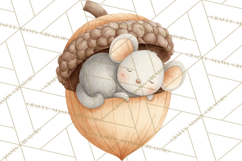 Woodland Nursery Clipart, Pastel Forest Animals PNG Product Image 2