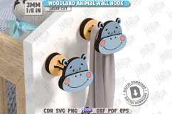 Woodland Wall Hooks Laser Cut Bundle | Children&#039;s Room Decor Product Image 4