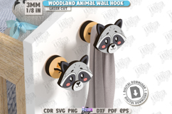 Woodland Wall Hooks Laser Cut Bundle | Children&#039;s Room Decor Product Image 5