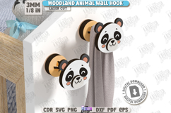 Woodland Wall Hooks Laser Cut Bundle | Children&#039;s Room Decor Product Image 10