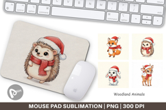 Woodland Animals Mouse Pad Product Image 1