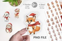 Woodland Animals Sticker Product Image 1