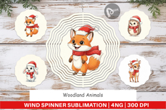 Woodland Animals Wind Spinner Product Image 1