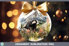 GorgeousWoodland Animals Ornament design.