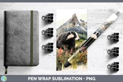 GorgeousWoodland Animals Pen Wrap design.