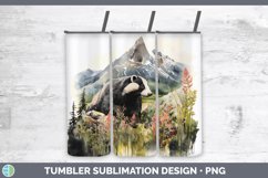 GorgeousWoodland Animals Tumbler design.