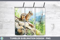 GorgeousWoodland Animals Tumbler design.