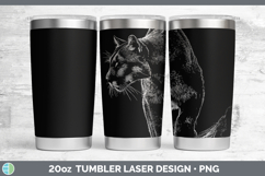 GorgeousWoodland Animals Laser 20oz Tumbler design.