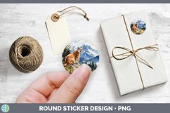 GorgeousWoodland Animals Stickers design.