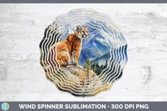 GorgeousWoodland Animals Wind Spinner design.